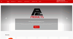 Desktop Screenshot of peproducts.com